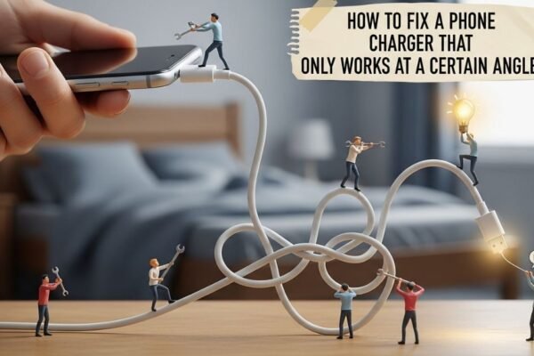 How to Fix a Phone Charger That Only Works at a Certain Angle