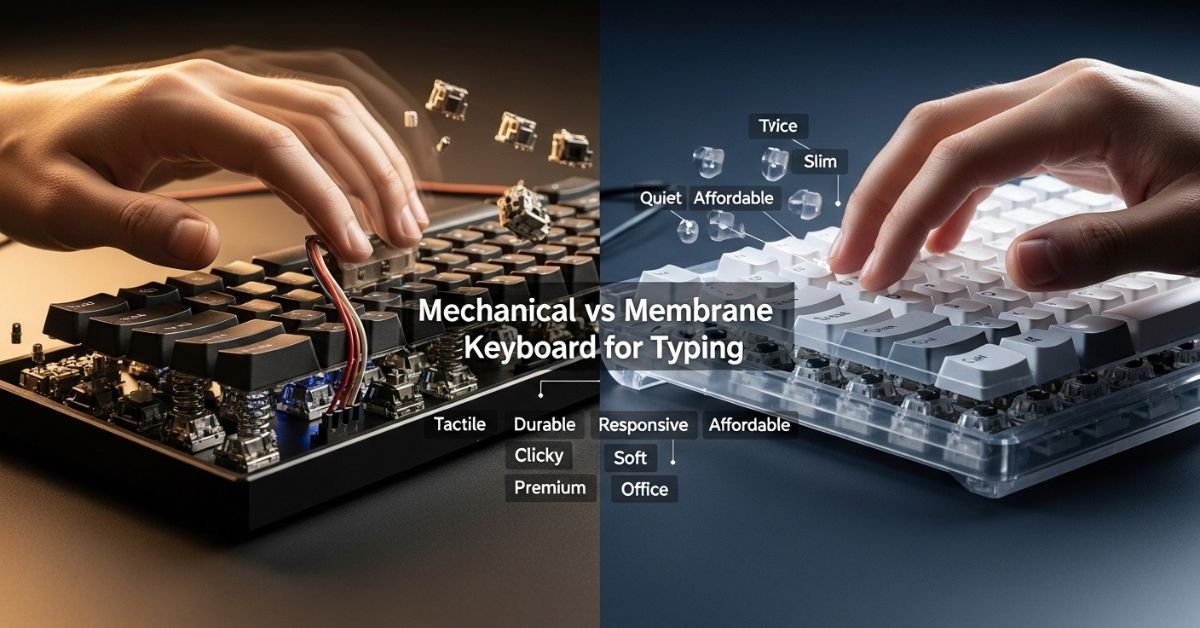 Mechanical vs Membrane Keyboard for Typing